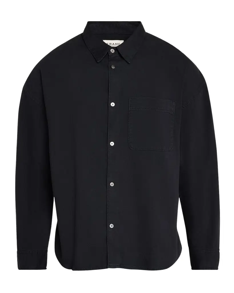 FRAME Men 's Relaxed Denim Shirt