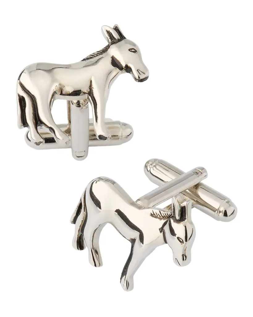 Link Up Men 's Donkey Cufflinks