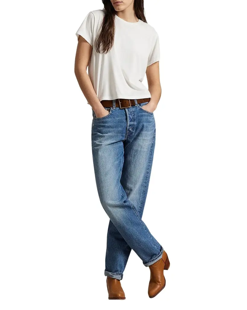 Polo Ralph Lauren High-Rise Relaxed Straight Jeans