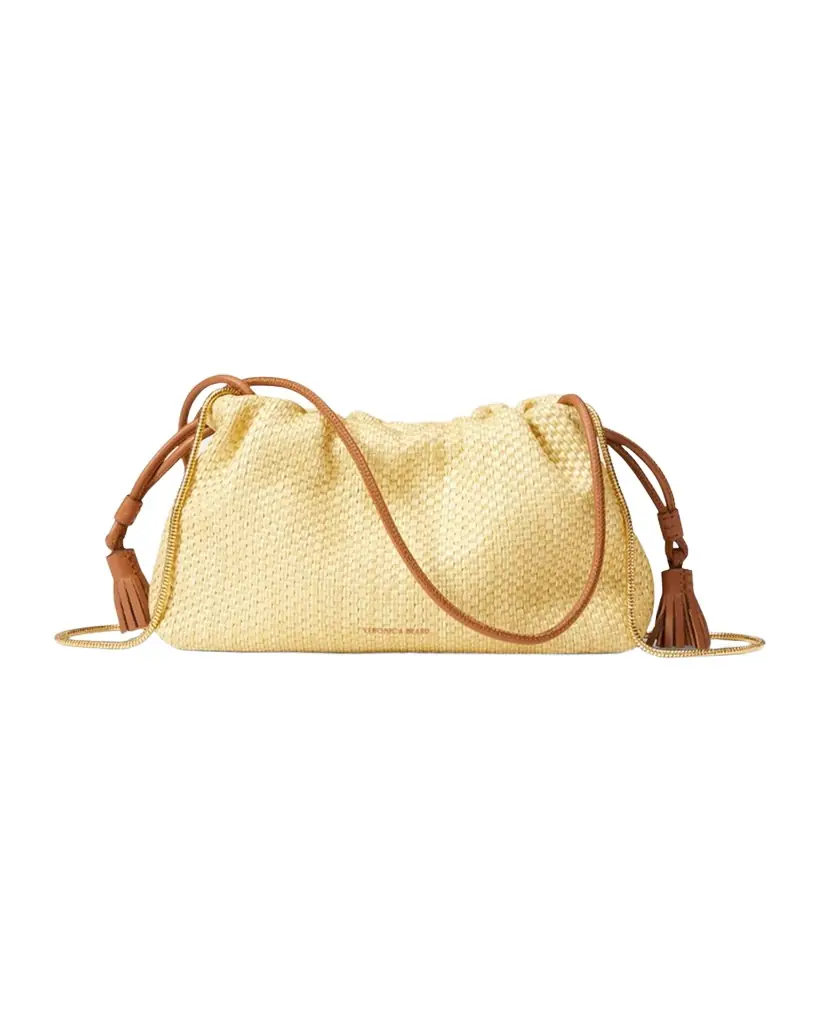 Veronica Beard Stash Small Woven Crossbody Bag