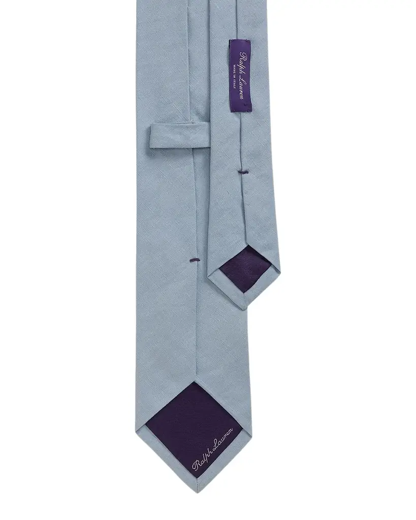 Ralph Lauren Purple Label Men 's Silk-Linen Textured Tie - Women's Accessories