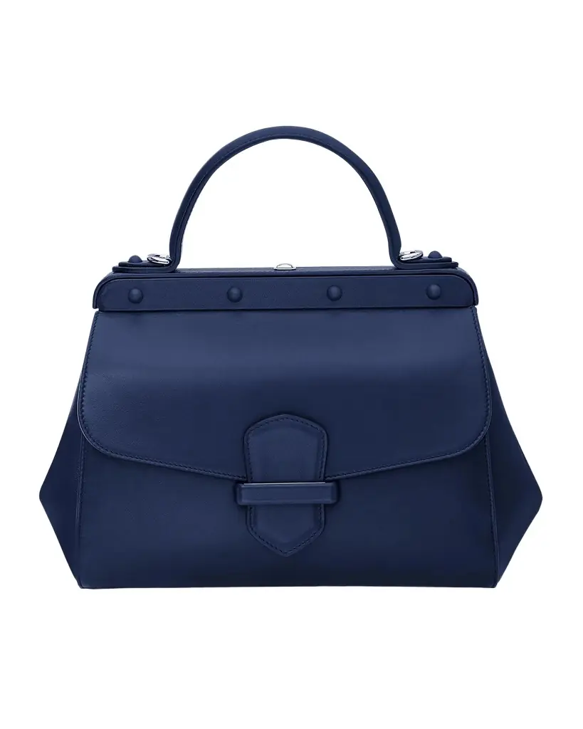 Franzi Margherita Medium Leather Top-Handle Bag