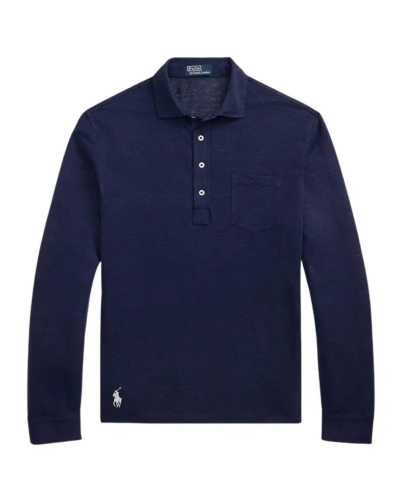 Polo Ralph Lauren Men 's Linen Mesh Polo Shirt