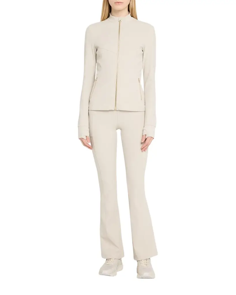 Blanc Noir Directional Rib Bootcut Leggings
