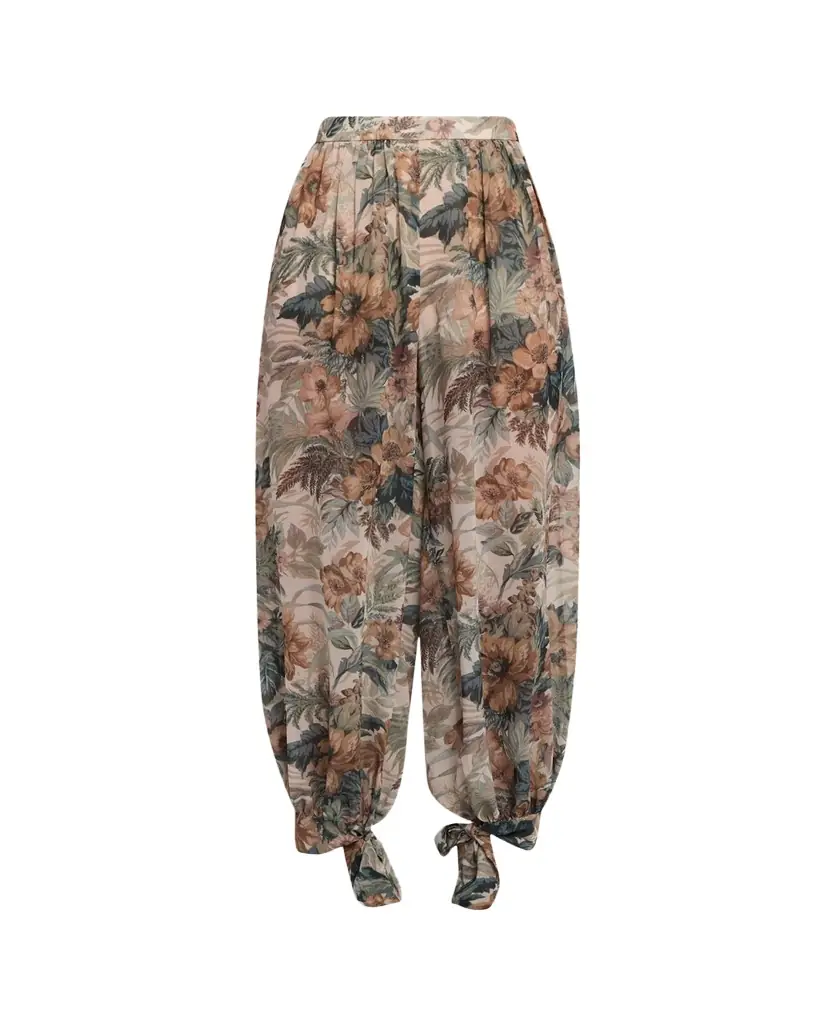 Kobi Halperin Phoebe Floral-Print Balloon Pants
