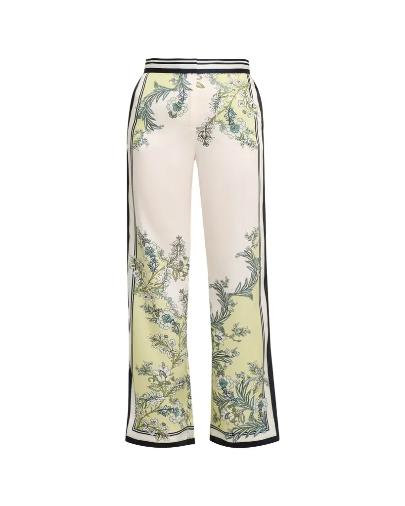 Veronica Beard Grigore Satin Wide-Leg Pants