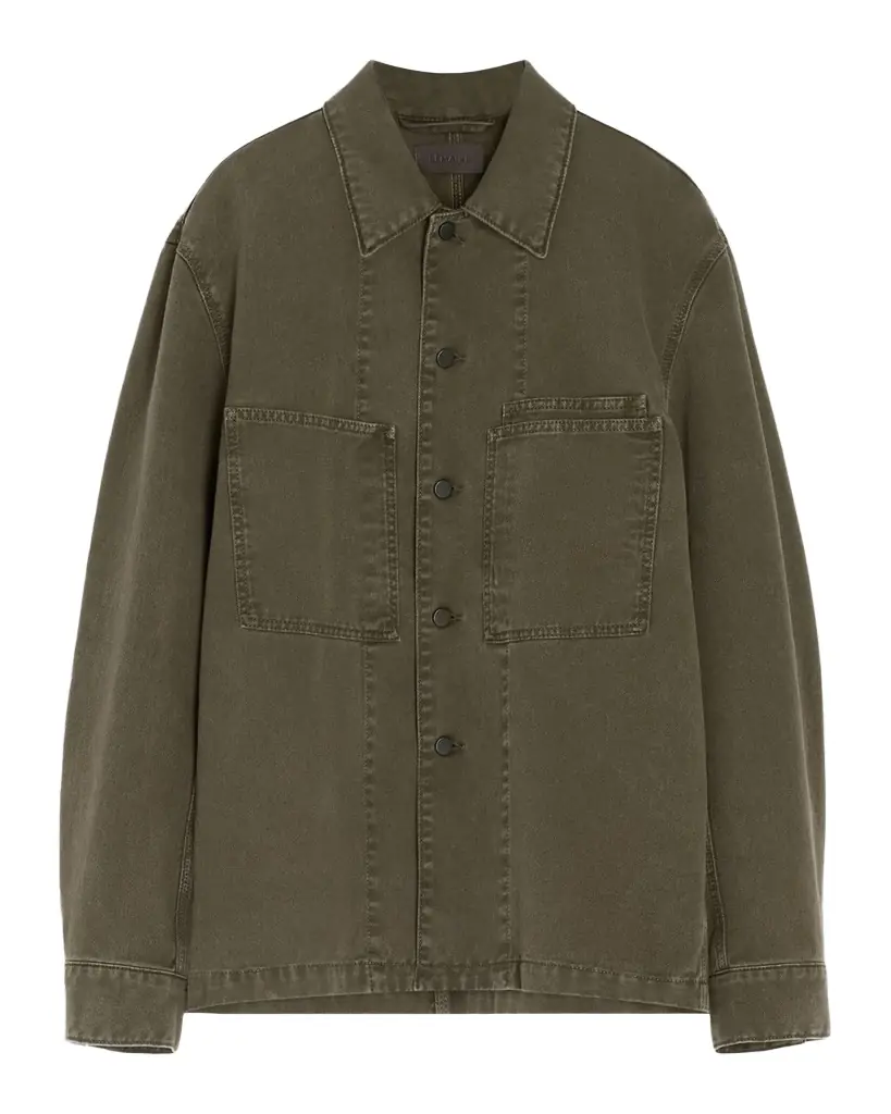 LEMAIRE Men 's Denim Utility Overshirt