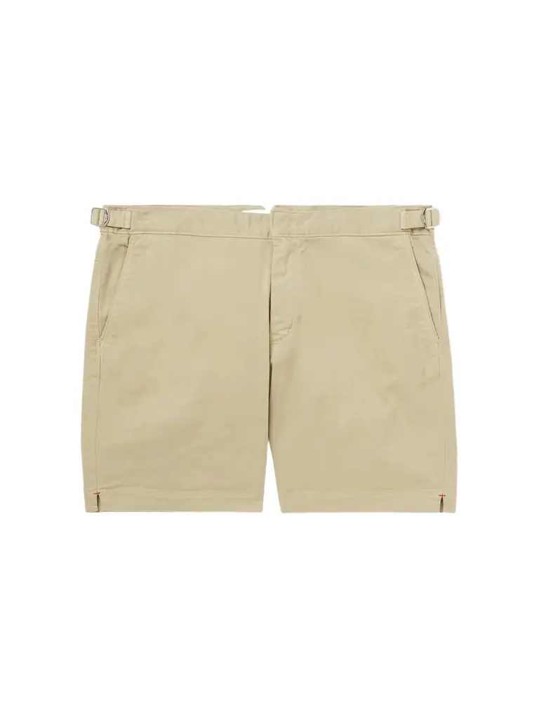 Orlebar Brown Bulldog Slim-Fit Straight-Leg Stretch-Cotton Twill Shorts - Men