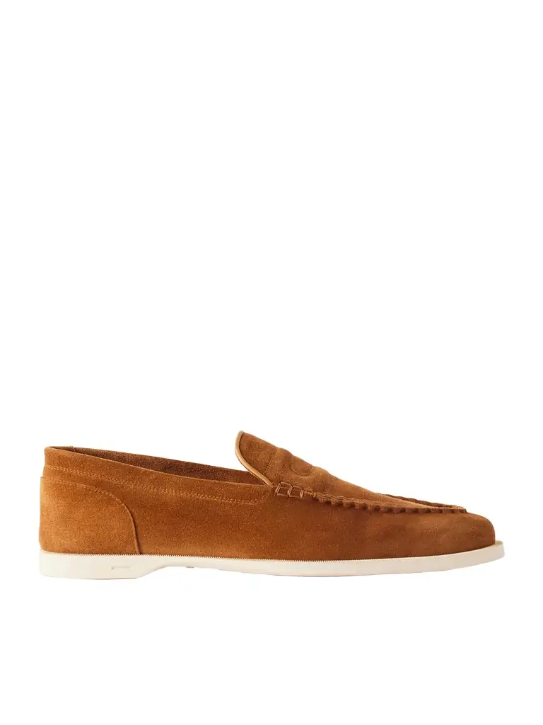 John Lobb Pace Suede Loafers - Men