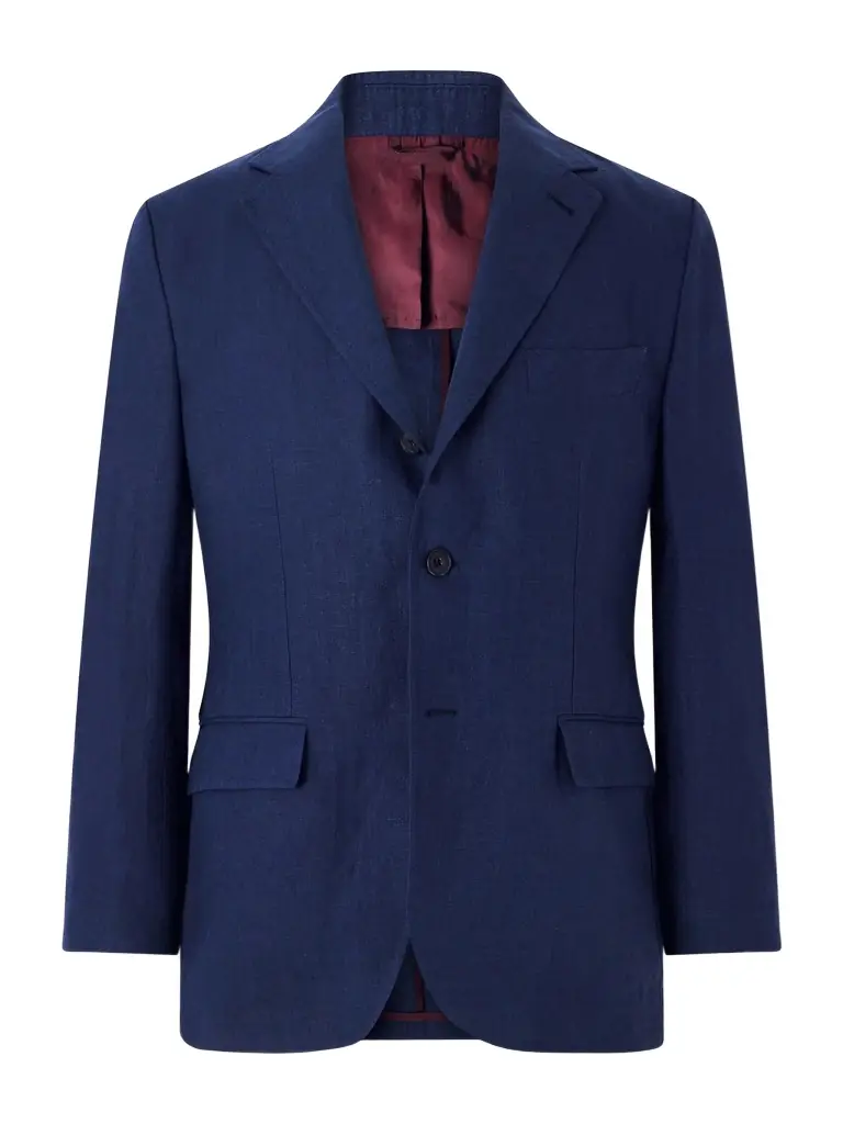 Rubinacci Linen Suit Jacket - Men