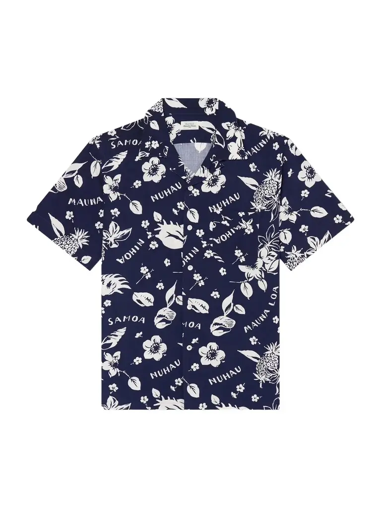 Hartford Palmito Camp-Collar Printed Shirt - Men