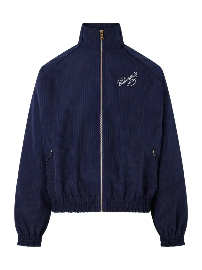 Willy Chavarria Ruff Rider Logo-Embroidered Shell Track Jacket - Men