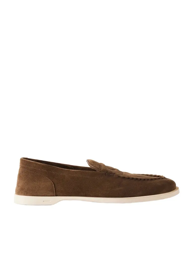 John Lobb Pace Suede Loafers - Men