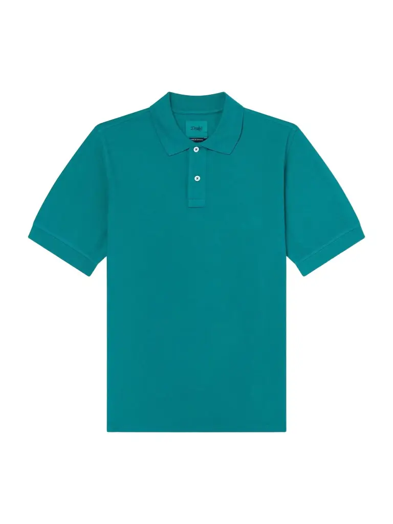 Drake's Garment-Dyed Cotton-Piqué Polo Shirt - Men
