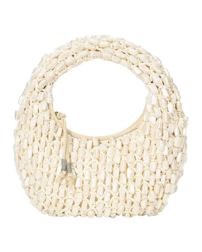 STAUD Reef Shell Top-Handle Bag