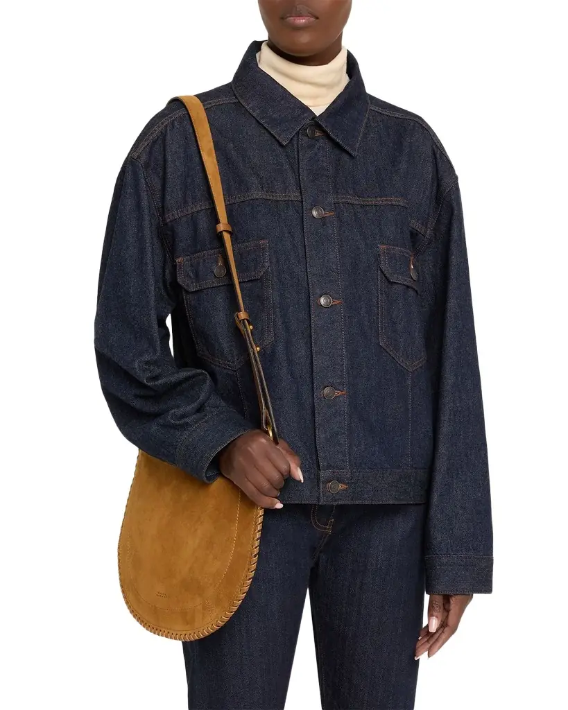 Isabel Marant Oskan Braided Suede Shoulder Bag