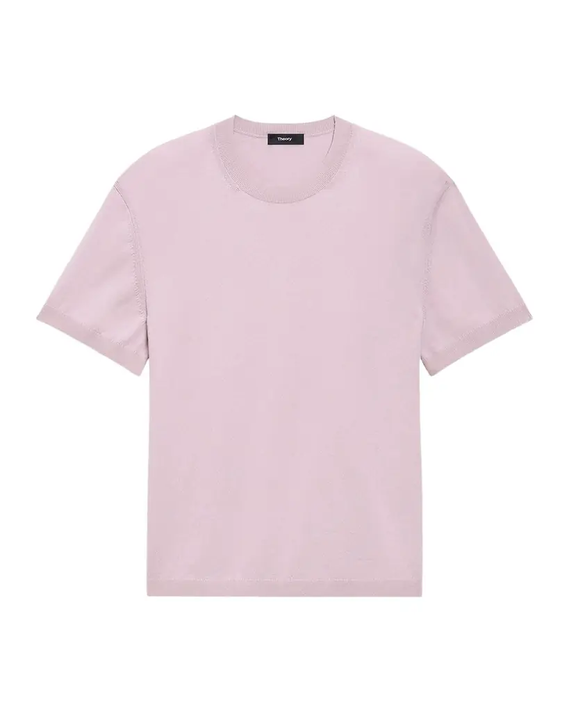 Theory Men 's Relaxed Short-Sleeve Crewneck Sweater