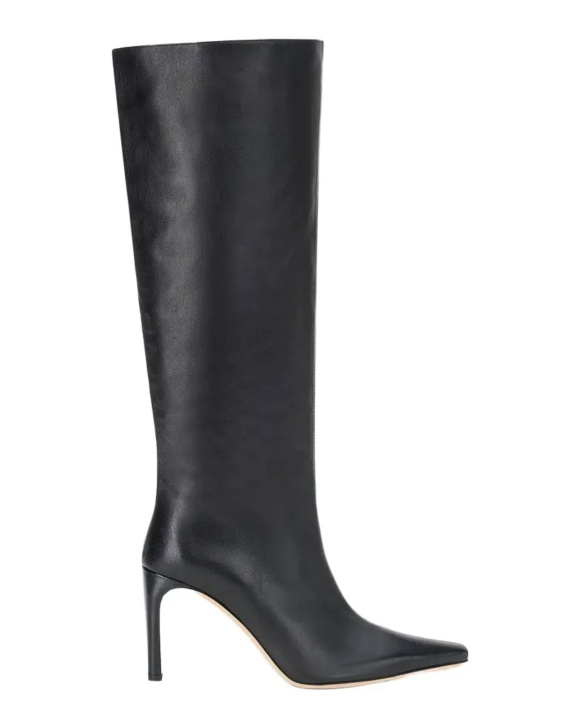 STAUD Wally Leather Knee-High Boots