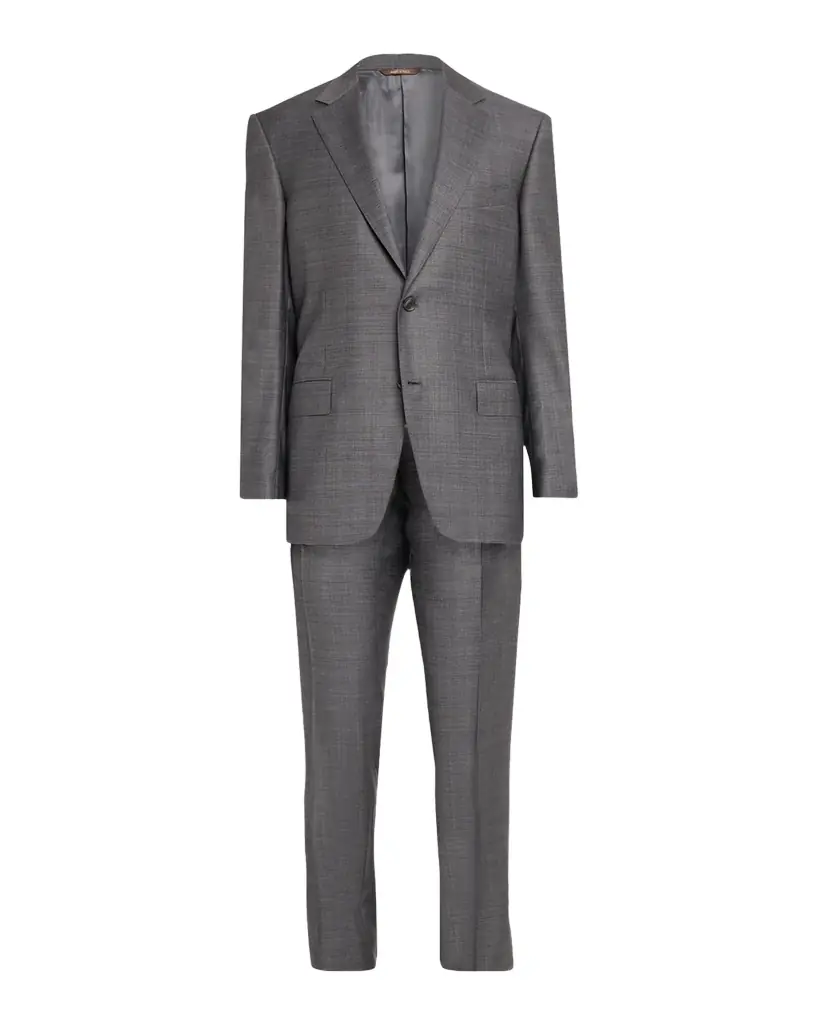 Canali Wool Single-Breasted Suit