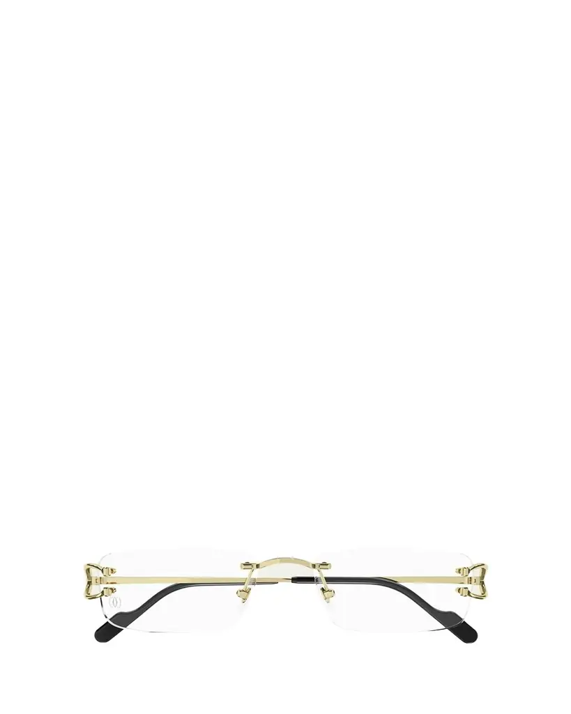Cartier Men's Rimless Metal Optical Glasses
