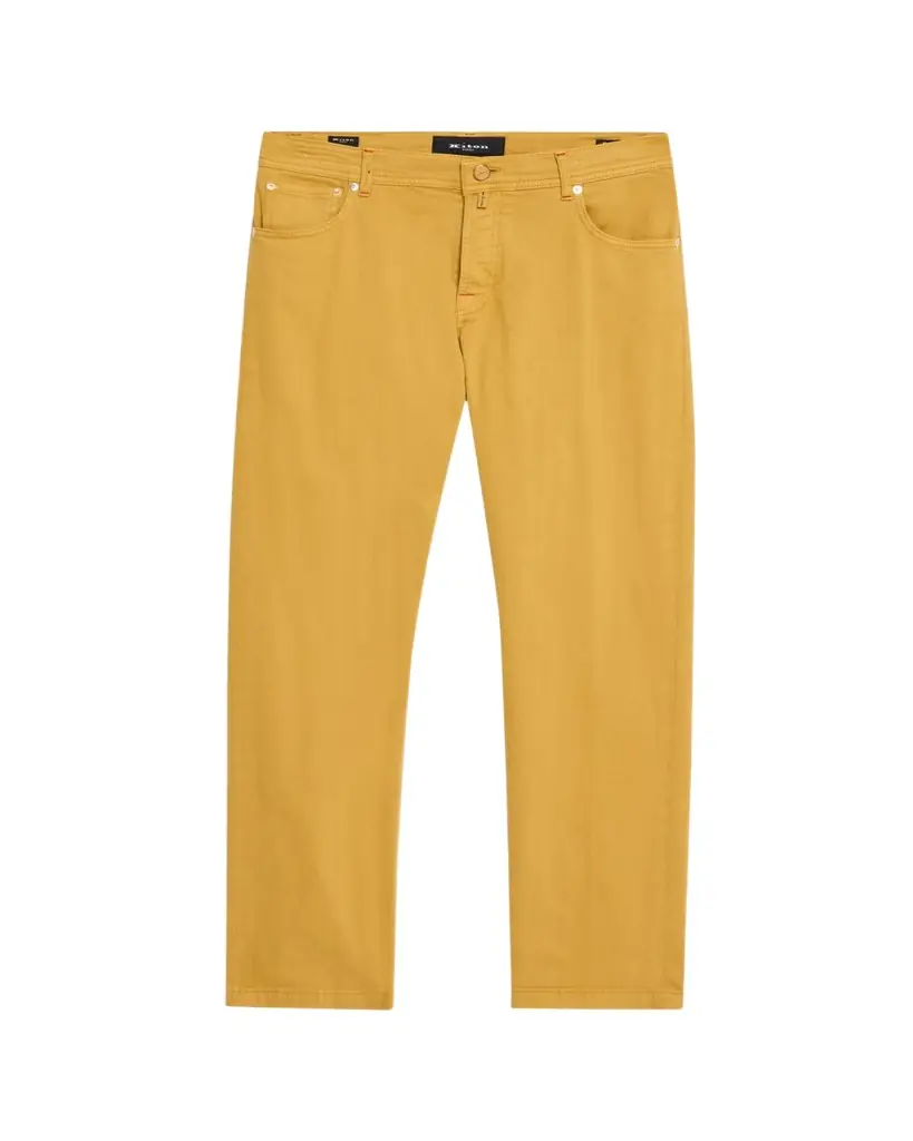 Kiton Men's Kurabo Slim Fit Cotton Stretch Five-Pocket Pants