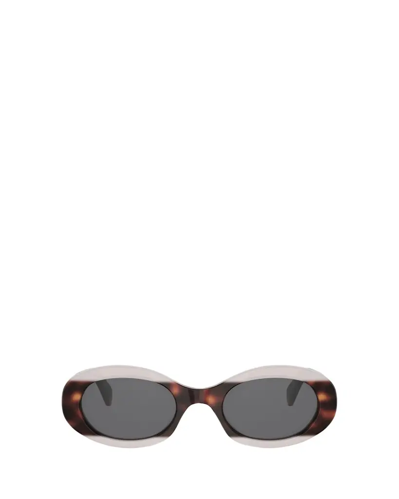 Celine Triomphe 01 Oval Acetate Sunglasses