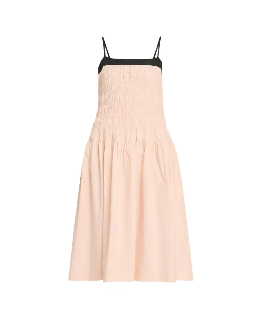 Ciao Lucia Rossella Smocked Cotton Midi Dress