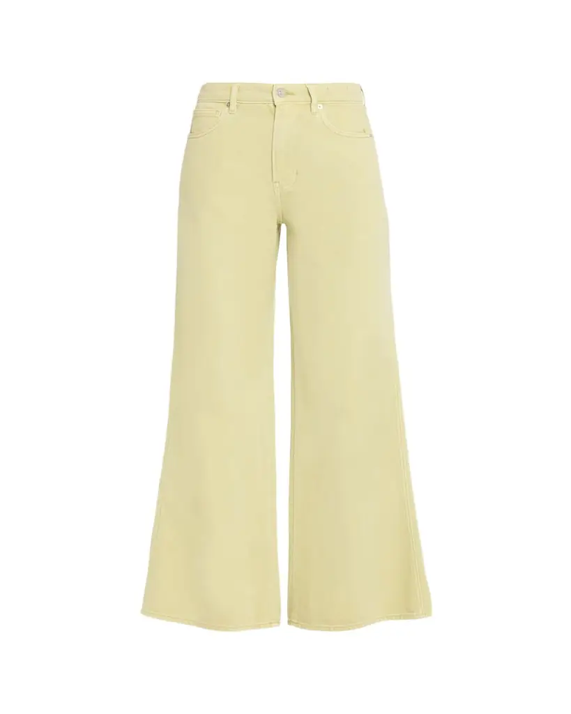 Veronica Beard Kasey Mid-Rise Wide-Leg Jeans