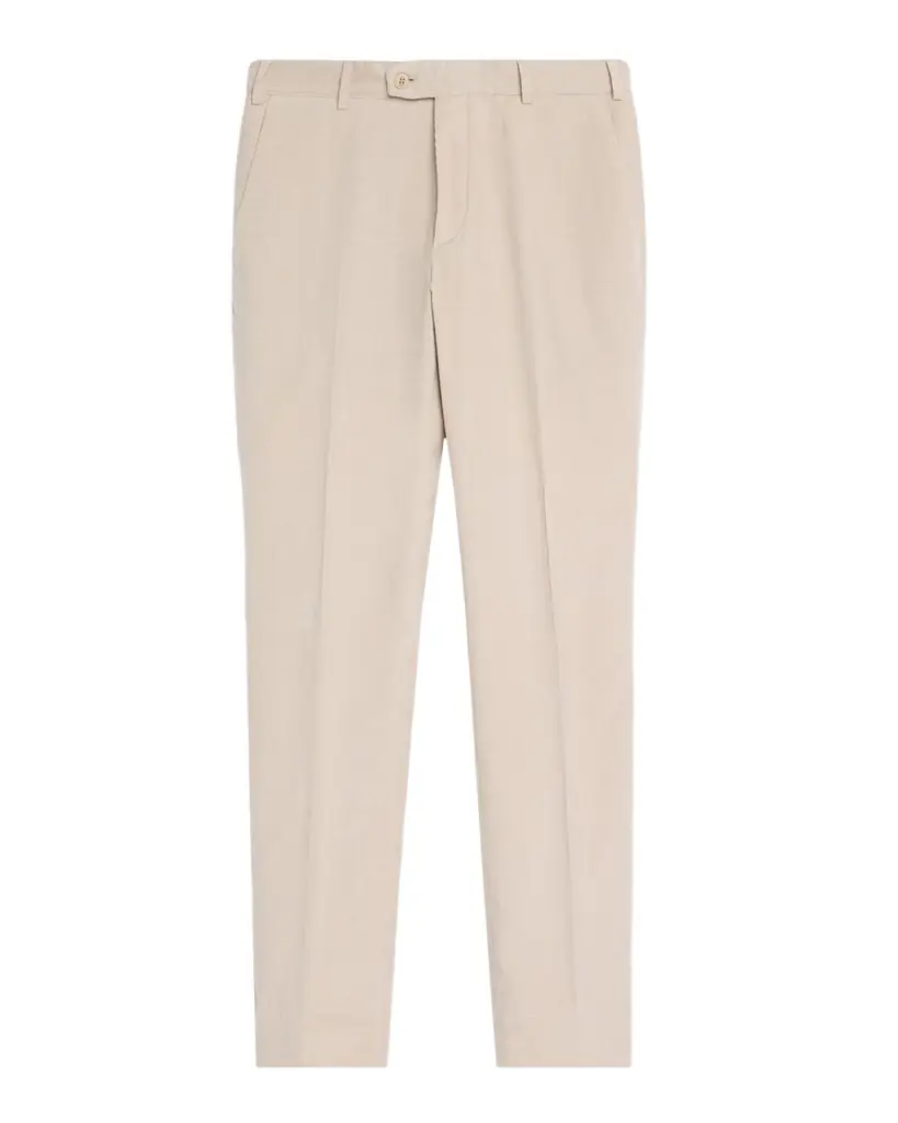 Brioni Men 's Cotton and Cashmere Flat-Front Trousers