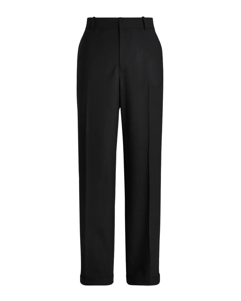 Polo Ralph Lauren High Rise Relaxed Straight-Leg Trousers