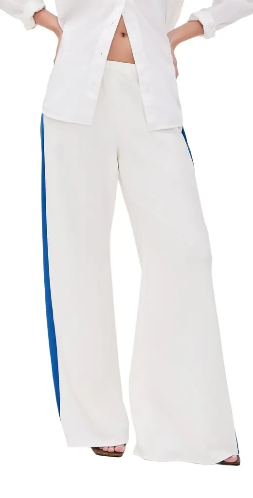 La Ligne Side Stripe Colby Pants /Cobalt