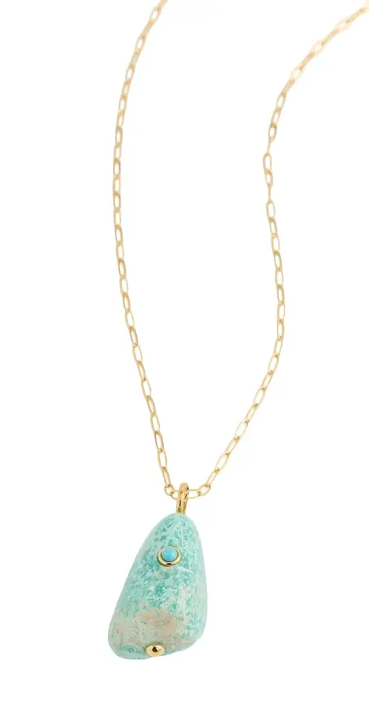 Lizzie Fortunato Darya Turquoise Necklace Blue One Size