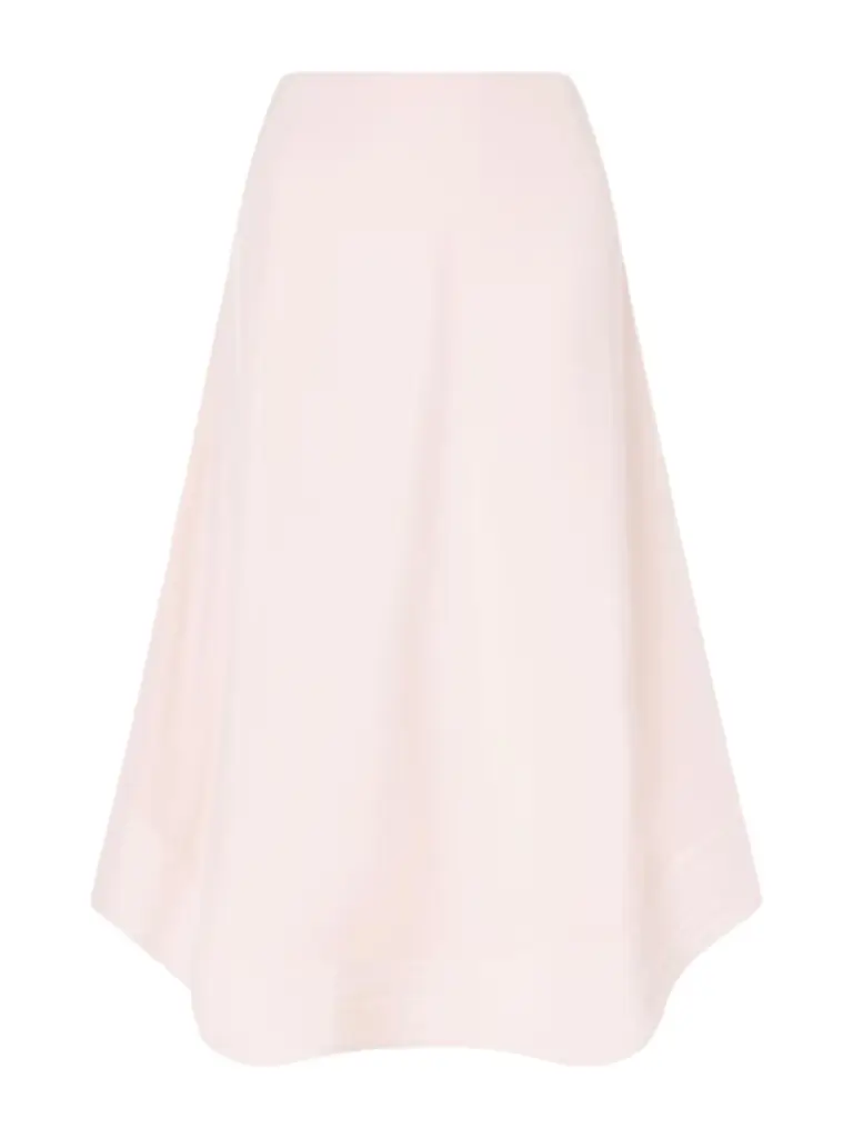 Stella McCartney Silk-crepe Midi Skirt