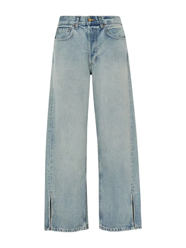 B SIDES Charlot Relaxed Mid-rise Straight-leg Jeans
