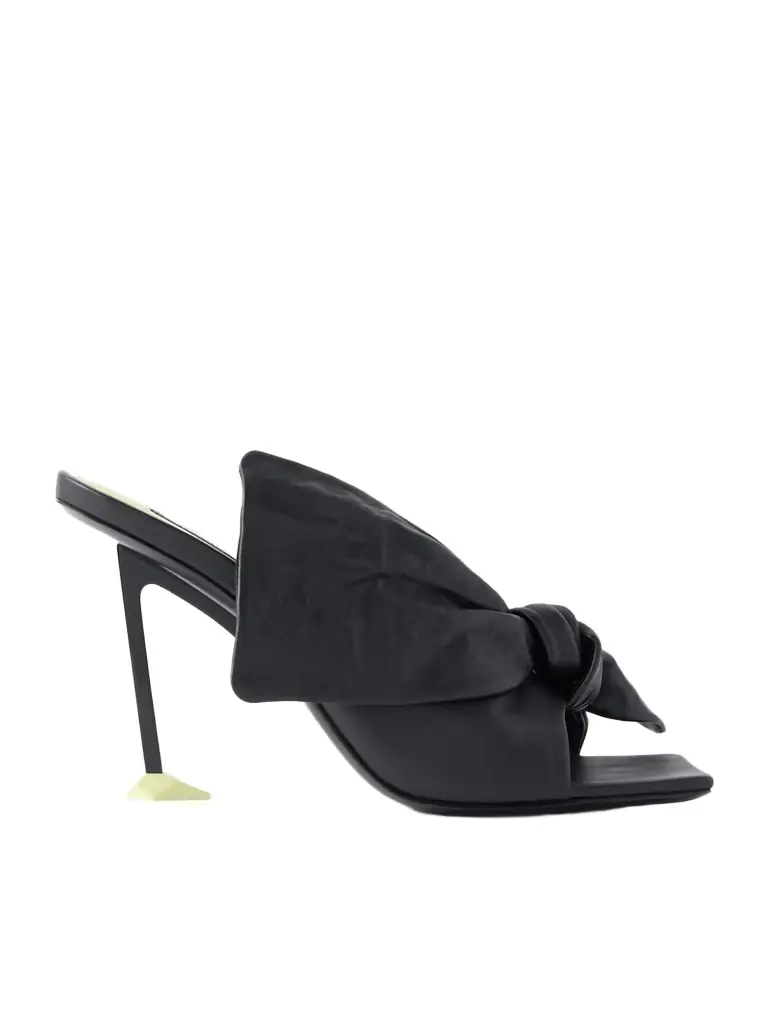 Givenchy Bow-detailed Leather Sandals
