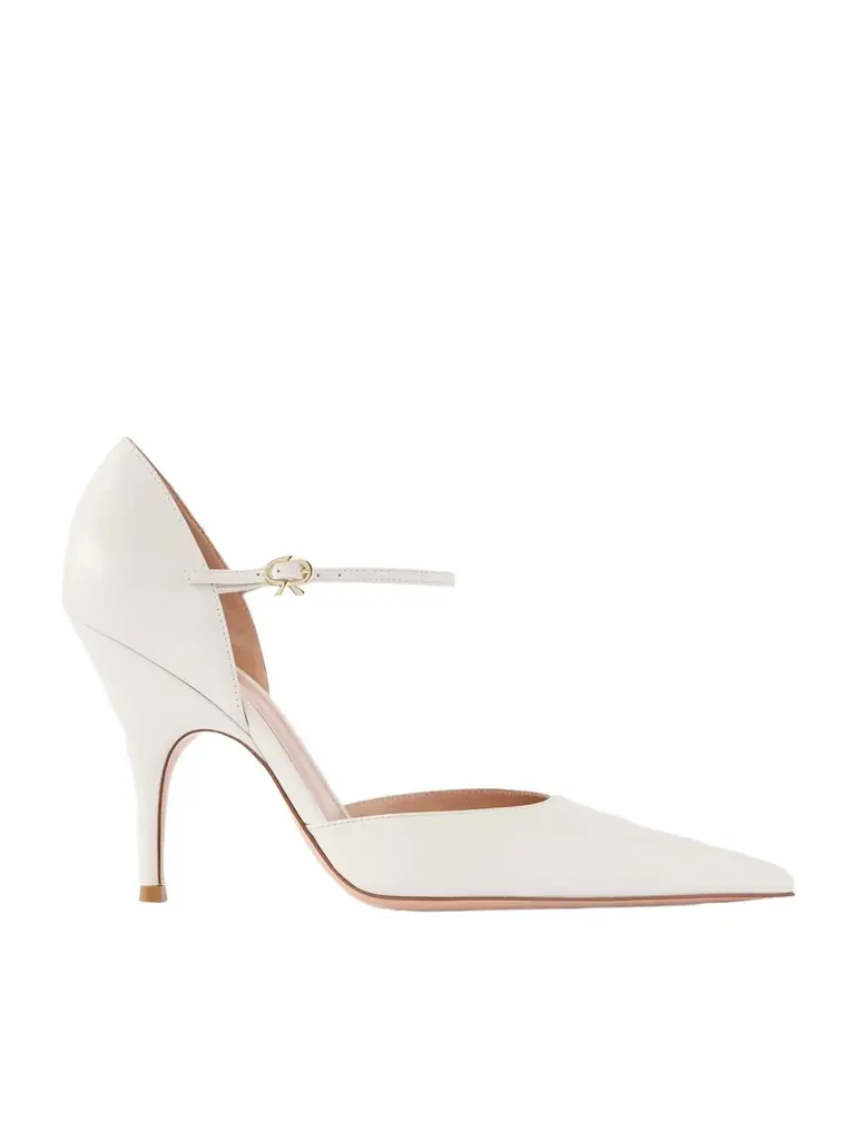 Gianvito Rossi Sofia D'orsay 95 Leather Pumps