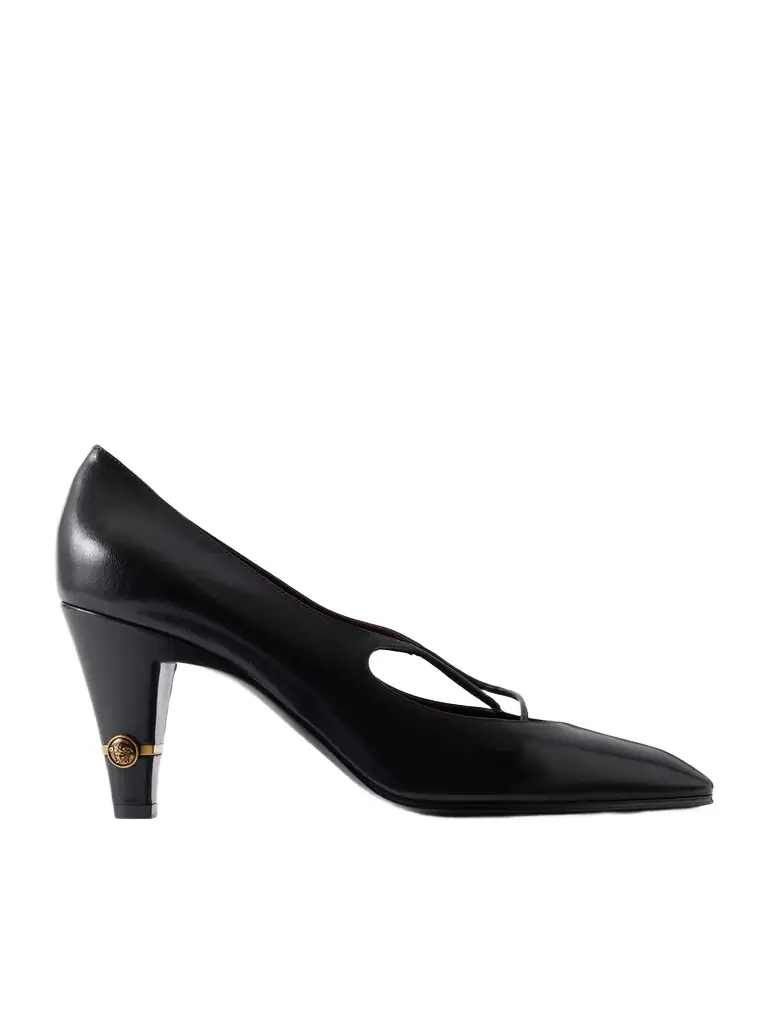 Versace Giulietta Leather Pumps