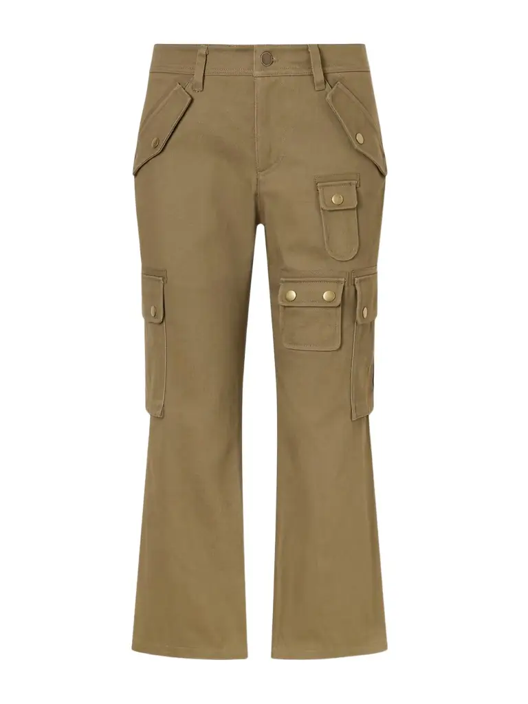 Isabel Marant Josine Organic Cotton-twill Wide-leg Cargo Pants