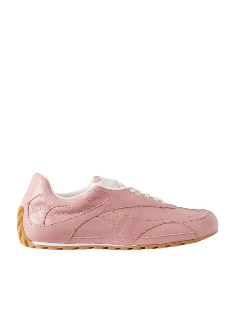 Bottega Veneta Orbit Flash Leather Sneakers