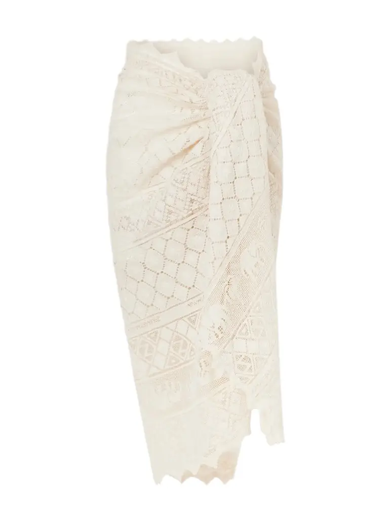 Zimmermann Crocheted Cotton Pareo