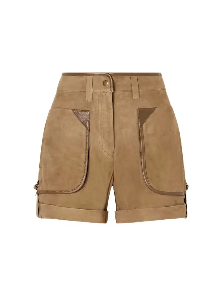 Isabel Marant Marline Suede Cargo Shorts