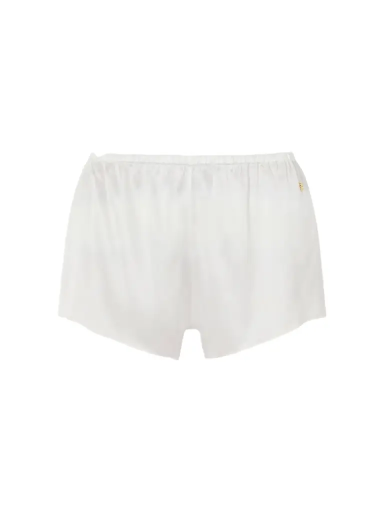 ÉTERNE Lane Silk-blend Satin Shorts