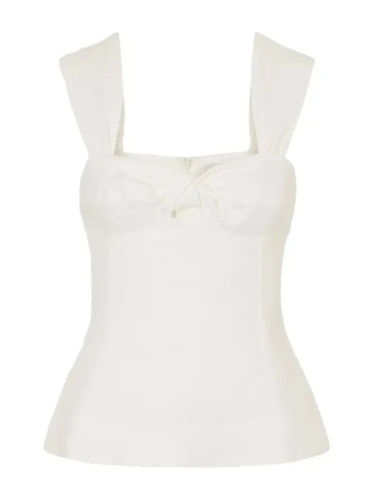 Faithfull Pallida Linen Top