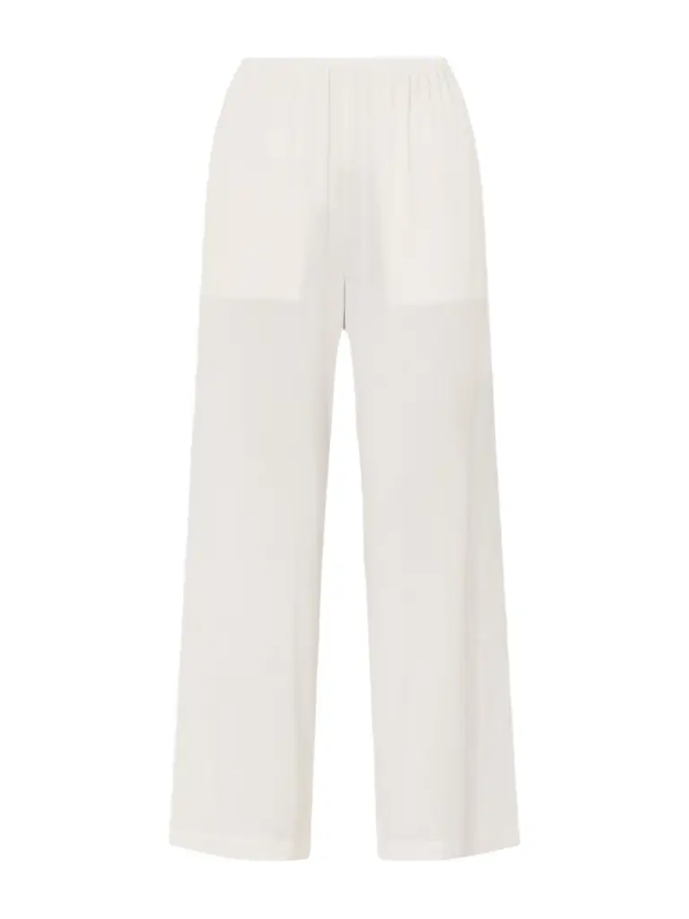 TOTEME Cotton And Silk-blend Straight-leg Pants