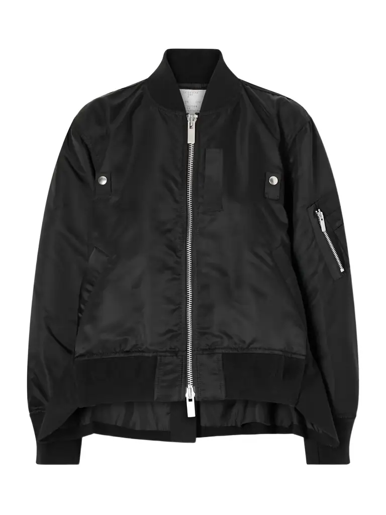Sacai Padded Twill Bomber Jacket