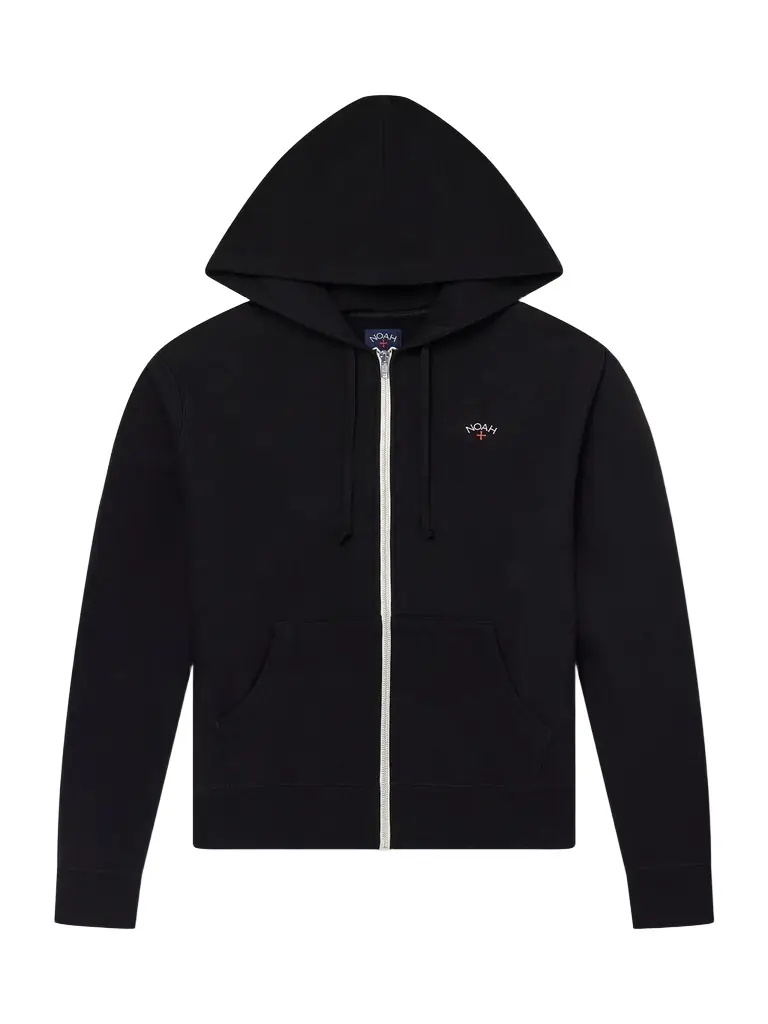 Noah Logo-Embroidered Cotton-Jersey Zip-Up Hoodie - Men