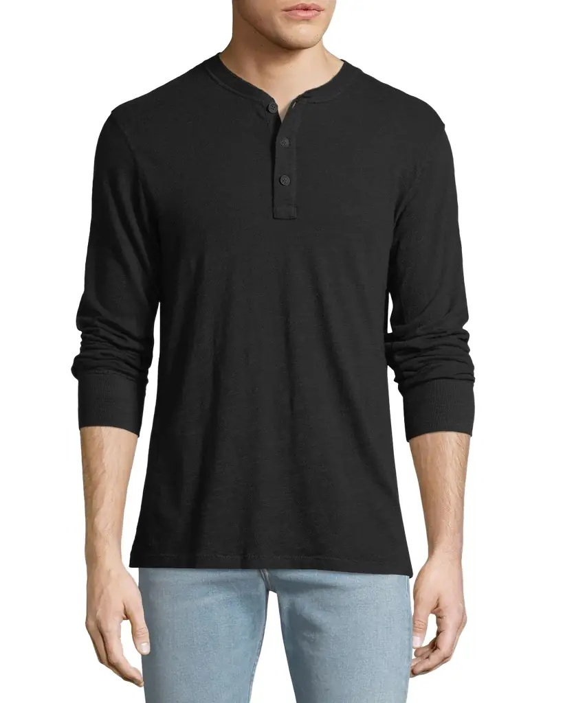 Rag & Bone Men 's Standard Issue Henley Shirt