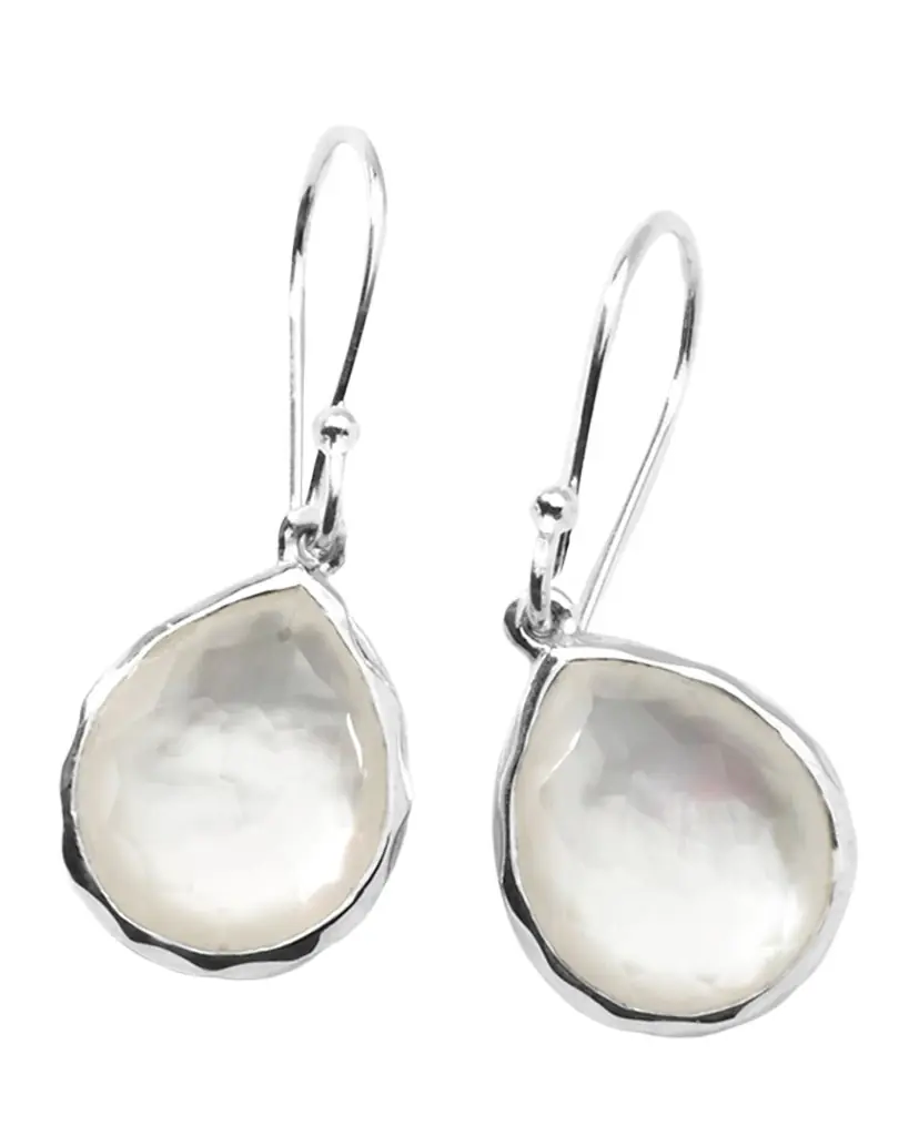 Ippolita Mini Teardrop Earrings in Sterling Silver