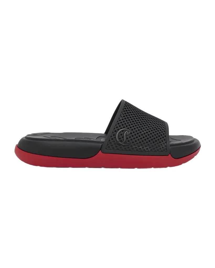 Christian Louboutin Men 's Easy Breezy Rubber Slides