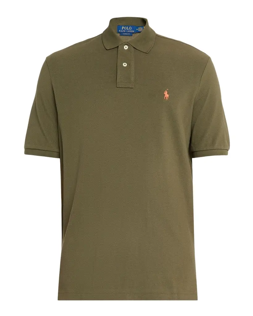 Polo Ralph Lauren Men 's The Iconic Mesh Classic-Fit Polo Shirt